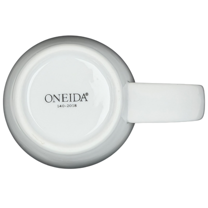 Bottom view of Oneida Denny's Variety Is The Spice Of Life mug showcasing brand details