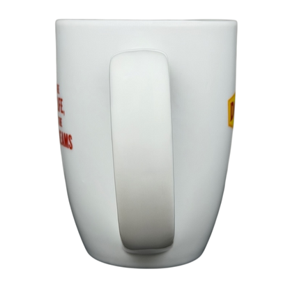 Denny's Variety Is The Spice Of Life mug featuring a sleek design and comfortable handle