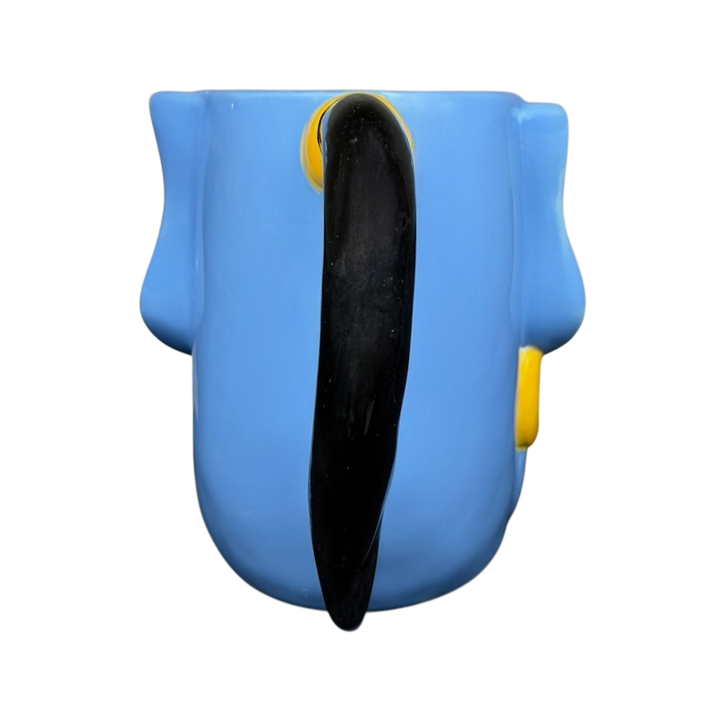 Aladdin Movie Genie Sculpted Mug Disney in vibrant blue with detailed features and black handle