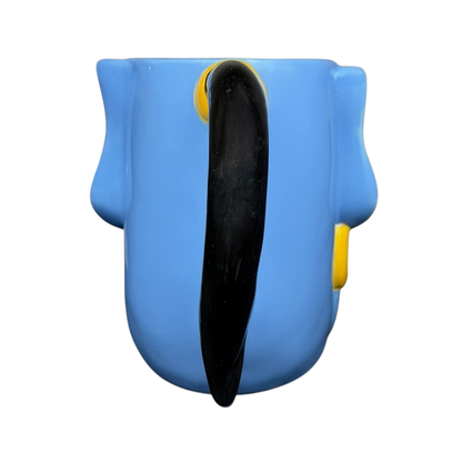 Aladdin Movie Genie Sculpted Mug Disney in vibrant blue with detailed features and black handle