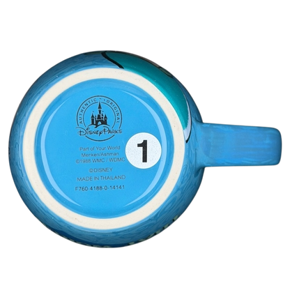 Ariel Once I Wake Up collectible mug featuring vibrant colors and Disney branding on the base
