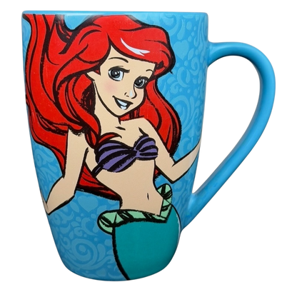 Ariel Once I Wake Up collectible mug featuring a vibrant image of Ariel from Disney's The Little Mermaid