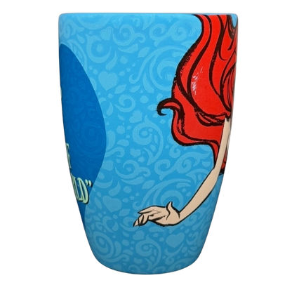 Ariel Once I Wake Up collectible mug featuring colorful design and iconic Ariel artwork