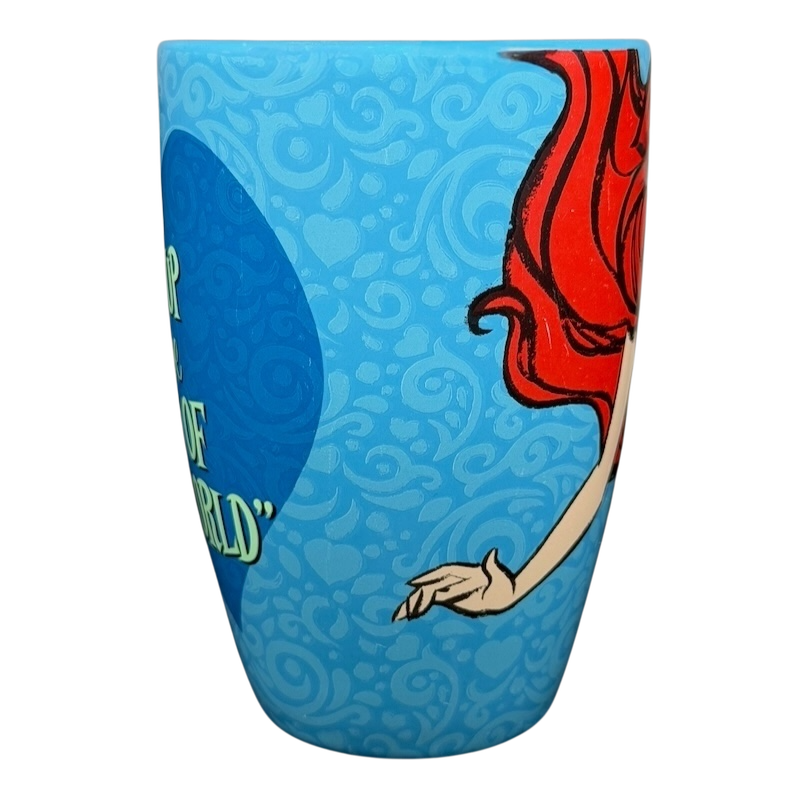 Ariel Once I Wake Up collectible mug featuring colorful design and iconic character from Disney