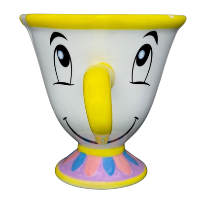 Disney Beauty and the Beast Chip Potts Smiling Mug with a colorful design and cheerful expression