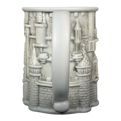 Disney Cinderella Castle 3D mug with intricate castle design and sturdy handle for drinks