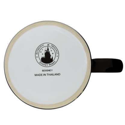 Bottom view of Disney Parks Mary Poppins silhouette vintage mug with Disney Parks stamp Made in Thailand