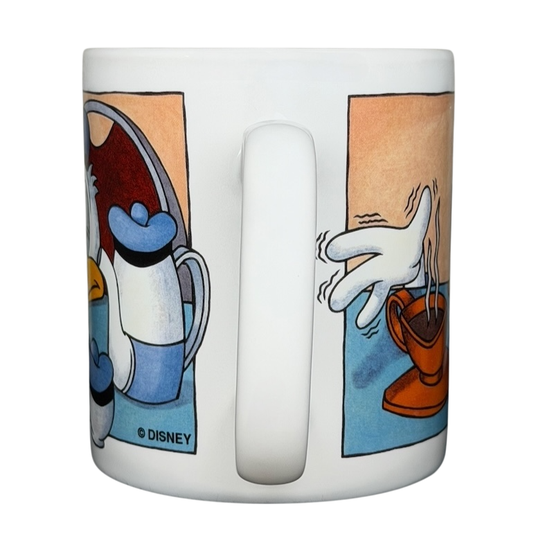 Disney Donald Duck morning mood jumbo mug featuring colorful graphic design for coffee lovers