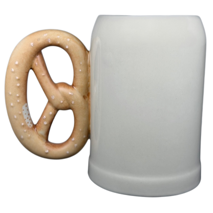 Disney Epcot Germany pretzel mug with unique pretzel-shaped handle for fun dining experiences