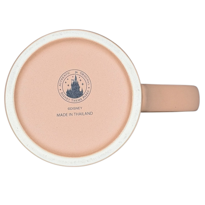 Bottom view of Goofy 5 Poses Walt Disney World Mug Disney showing logo and made in Thailand label