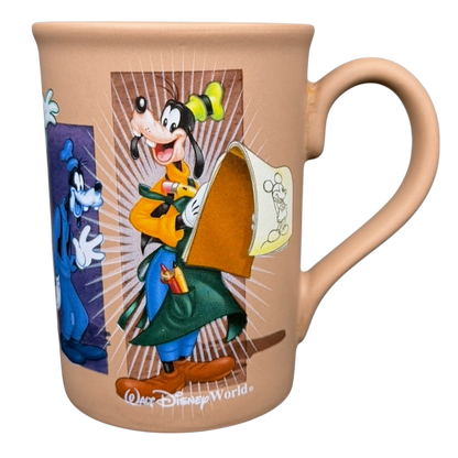 Goofy 5 Poses Walt Disney World Mug Disney featuring colorful Goofy illustrations and vibrant design