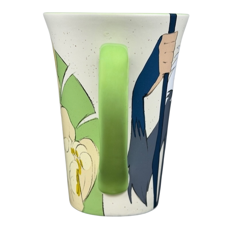 Disney Lion King Bay Simba Rafiki mug collectible featuring vibrant character designs and a green handle
