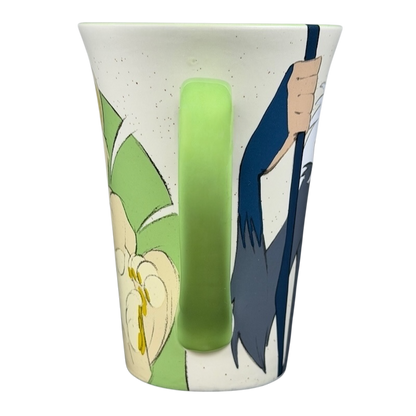 Disney Lion King Bay Simba Rafiki mug collectible featuring vibrant character designs and a green handle