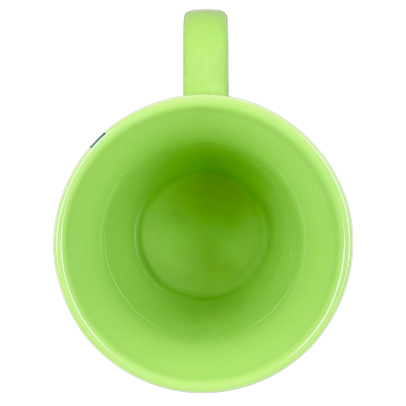 Disney Lion King Bay Simba Rafiki mug collectible in vibrant green color, perfect for Disney fans