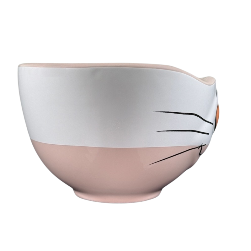 Disney Marie Aristocats Vintage Smile mug with white and pink design featuring cat whiskers and ears