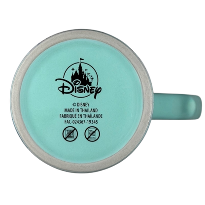 Bottom view of Mary Poppins mug Disney collectible showing logo and Made in Thailand stamp