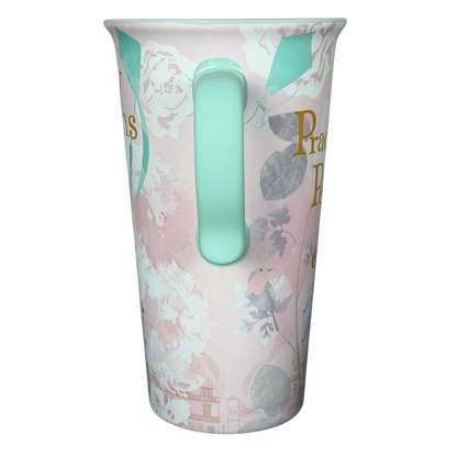 Mary Poppins mug Disney collectible featuring floral design and pastel colors