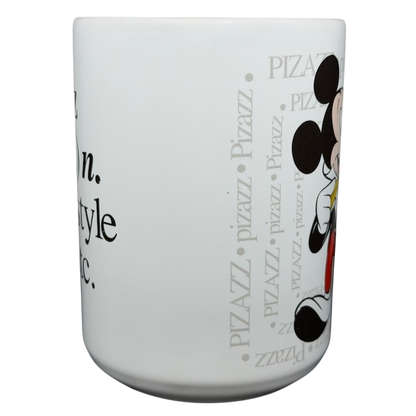Mickey Mouse Pizazz Disney mug featuring colorful Mickey Mouse design and playful text pattern
