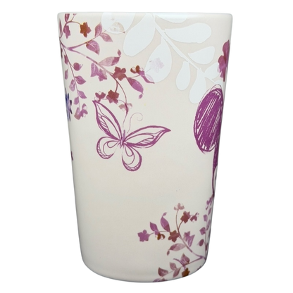 Disney Minnie Mouse butterflies and flowers mug featuring vibrant floral designs and butterflies