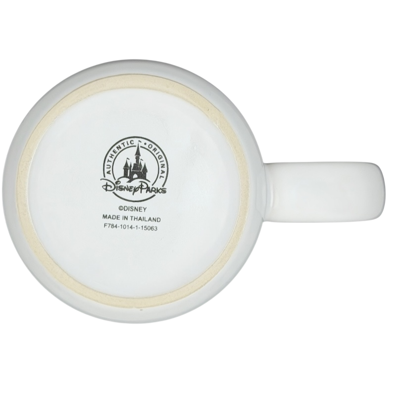 Bottom view of Bambi Woodland Friends Mug Disney Parks featuring the official Disney logo and made in Thailand