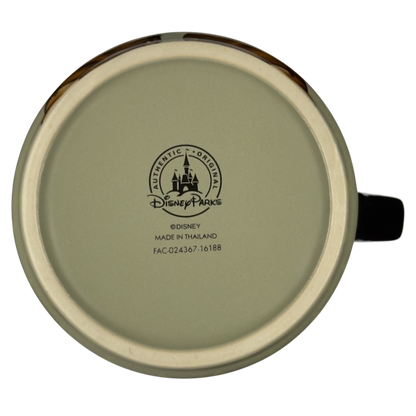 Grumpy Disney vintage collectible mug bottom view showing Disney Parks stamp and Made in Thailand marking