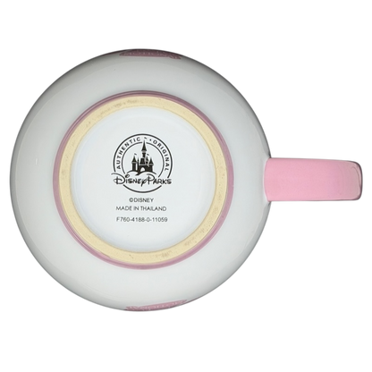 Bottom view of Minnie Mouse Silhouette Mug Disney Parks with classic design and logo details