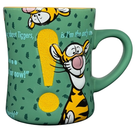 Disney Parks Tigger T.T.F.N. Glitter Collectible Mug featuring vibrant colors and playful design