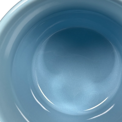 Disney Peter Pan Think of the Happiest Things mug light blue ceramic interior top view