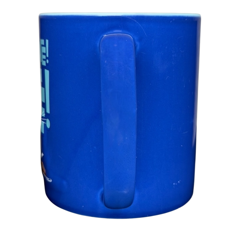 Blue Finding Nemo Seagulls Mug Disney Pixar featuring iconic characters for fans of the movie