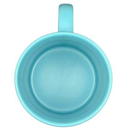 Star Wars Stormtrooper Comic Book Mug Disney featuring a vibrant turquoise color and smooth finish