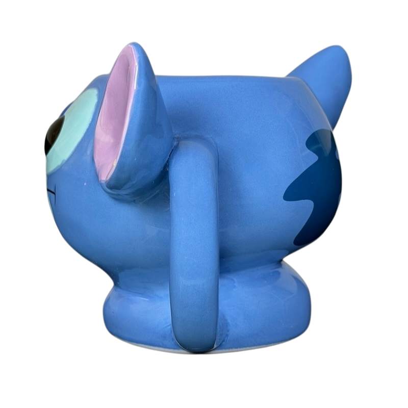Stitch 3D Collectible Shaped Mug Disney in blue with detailed design and adorable features