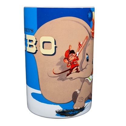 Dumbo and Timothy Q. Mouse Mug Disney Store featuring vibrant artwork from the classic film