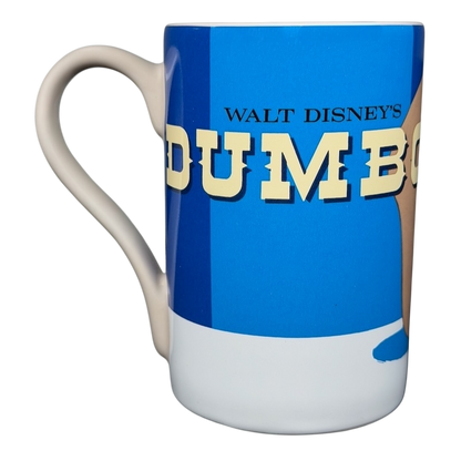 Dumbo and Timothy Q. Mouse Mug Disney Store featuring colorful artwork of Dumbo