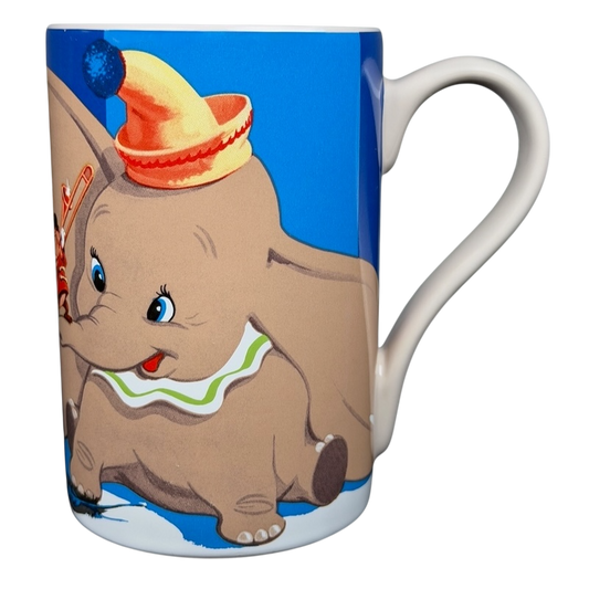 Dumbo and Timothy Q. Mouse Mug Disney Store featuring colorful designs and classic characters