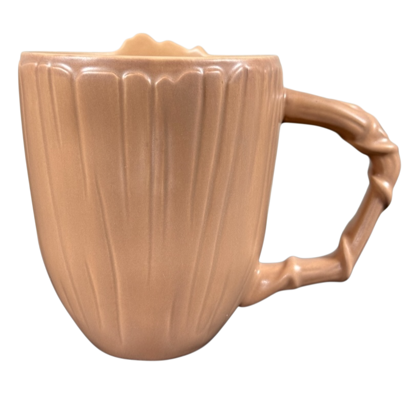 Disney Guardians of the Galaxy Groot mug brown ceramic woodgrain design with twig handle collectible gift