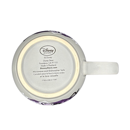 Nightmare Before Christmas Jack Skellington mug underside showing Disney Store stamp microwave and dishwasher safe