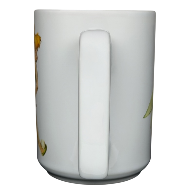 Tinker Bell Tink Sketch Mug Disney Store featuring a whimsical design with Tinker Bell