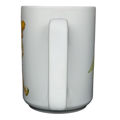 Tinker Bell Tink Sketch Mug Disney Store featuring a whimsical design with Tinker Bell