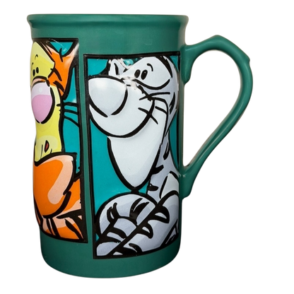 Tigger comic strip mug Disney featuring colorful characters from classic cartoons
