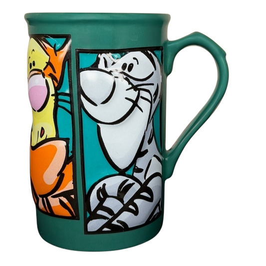 Tigger comic strip mug Disney featuring colorful characters from classic cartoons