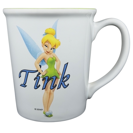 Tinker Bell large Disney mug featuring a colorful design with Tink and her iconic wings