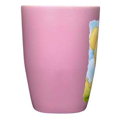 Tinker Bell pink Disney mug featuring a colorful illustration of Tinker Bell
