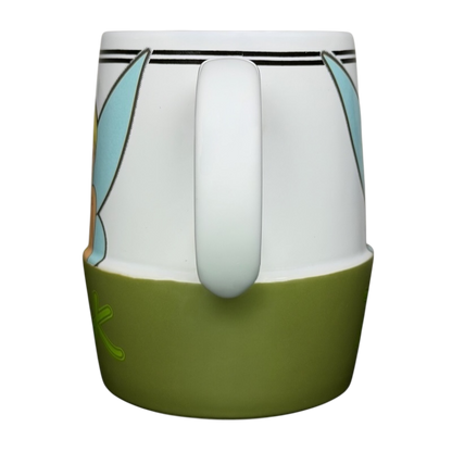 Tinker Bell Tink Two-Tone Mug Disney Store featuring colorful design and sturdy handle