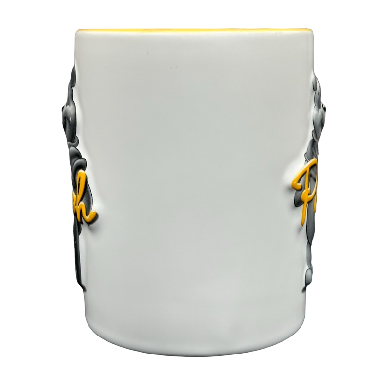 Winnie The Pooh Embossed Mug Disney featuring fun 3D designs of Pooh and friends