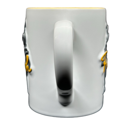 Winnie The Pooh Embossed Mug Disney with a unique design and comfortable handle for enjoying your favorite beverages