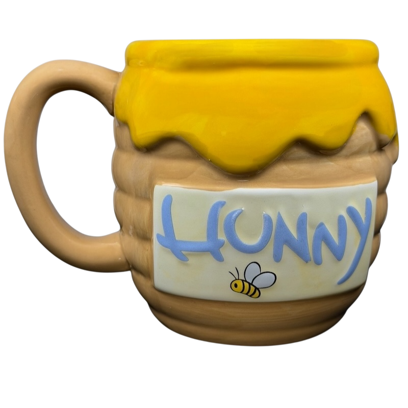 Disney Winnie the Pooh Hunny 3D mug featuring a bee and honeycomb design