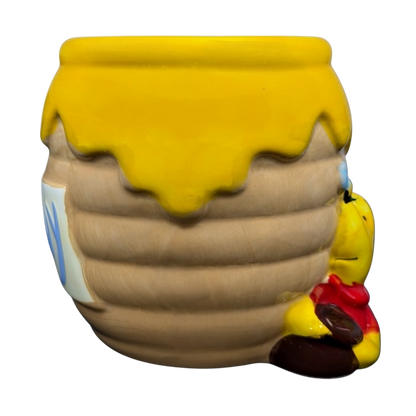 Disney Winnie the Pooh Hunny 3D mug featuring a honey pot design with Pooh character detail