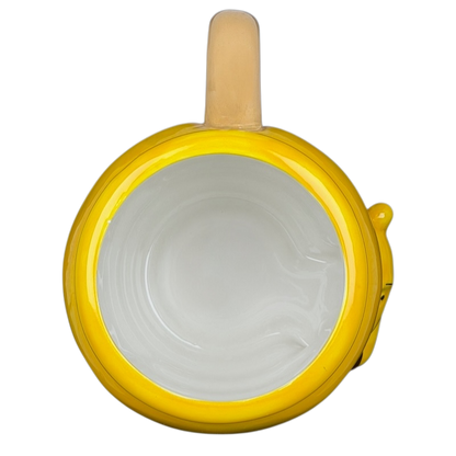 Winnie the Pooh Hunny 3D mug in bright yellow with a cute honey pot design and handle