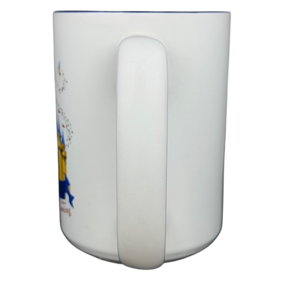 Disneyland Happiest Homecoming on Earth mug with colorful design and comfortable handle