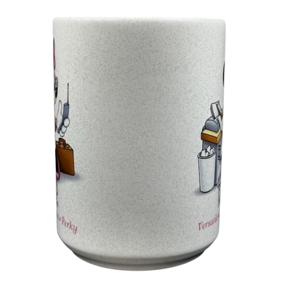 Disneyland Minnie Mouse VIP vintage mug featuring colorful character art and a playful design